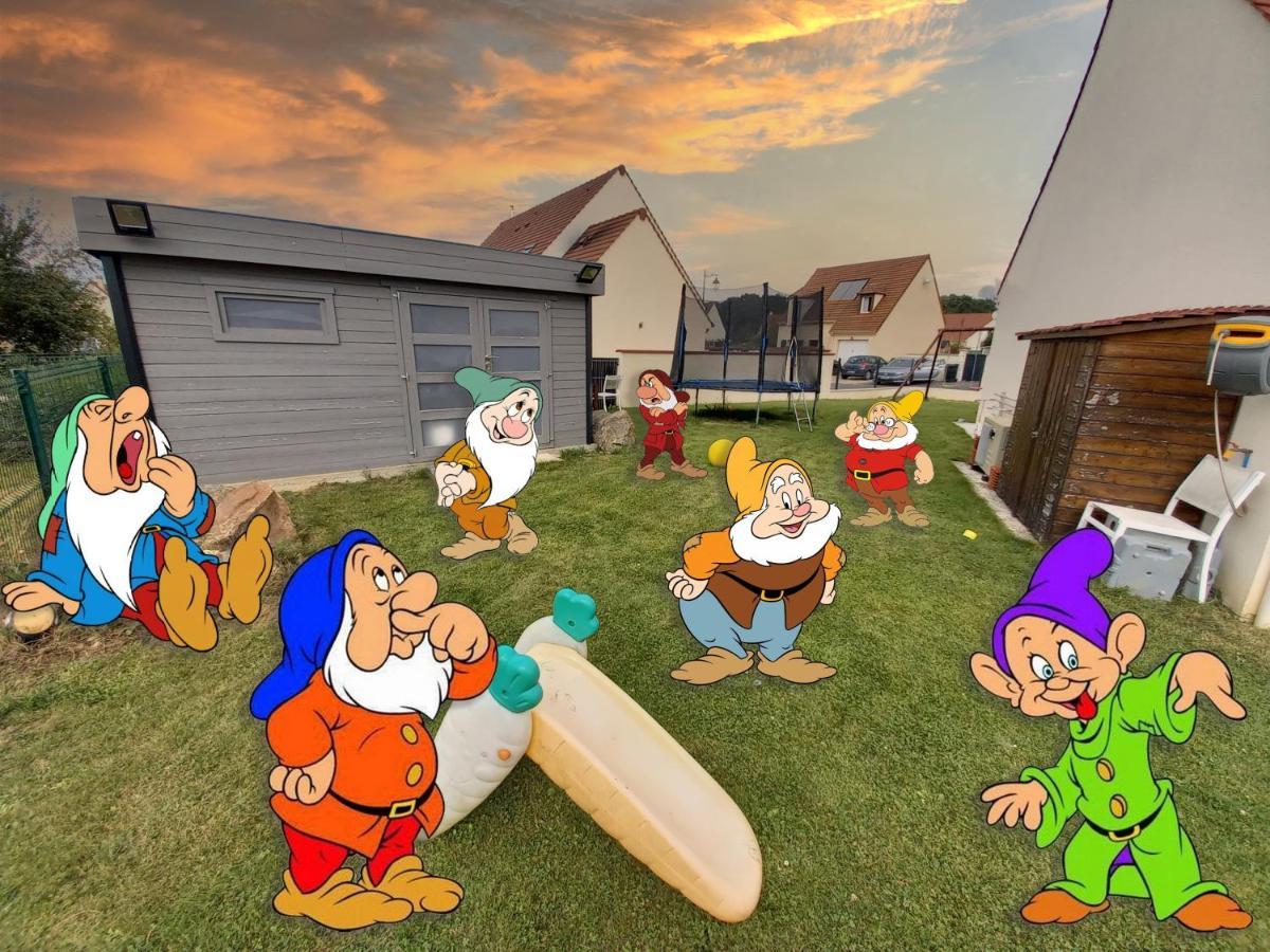 15Min De Disney, Dependance Et Piscine Privee A La Campagne Crevecoeur-en Brie Dış mekan fotoğraf