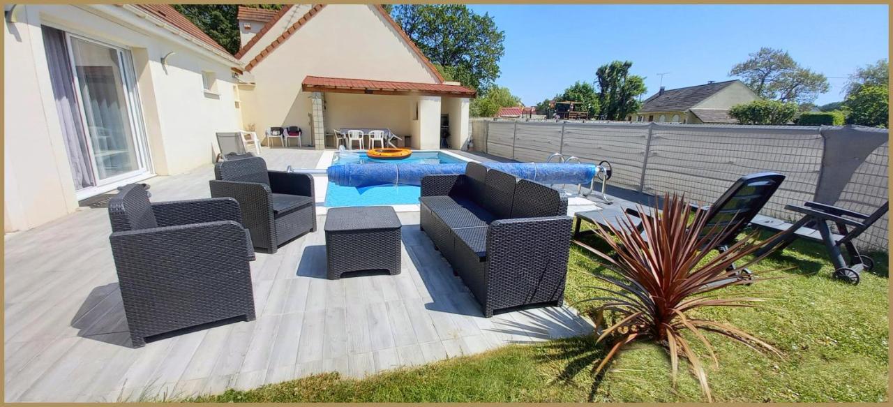15Min De Disney, Dependance Et Piscine Privee A La Campagne Crevecoeur-en Brie Dış mekan fotoğraf